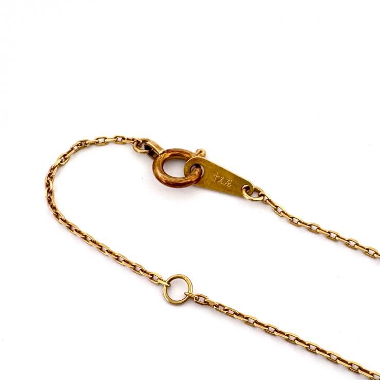 ローリーロドキン Loree Rodkin K18YG 18K プチ ゴシッククロス