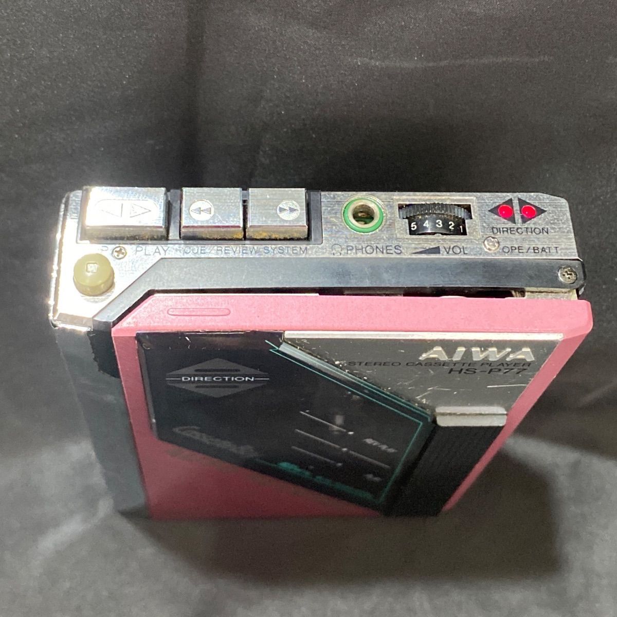 希少・当時物】AIWA カセットボーイ HS-P77 ステレオカセット
