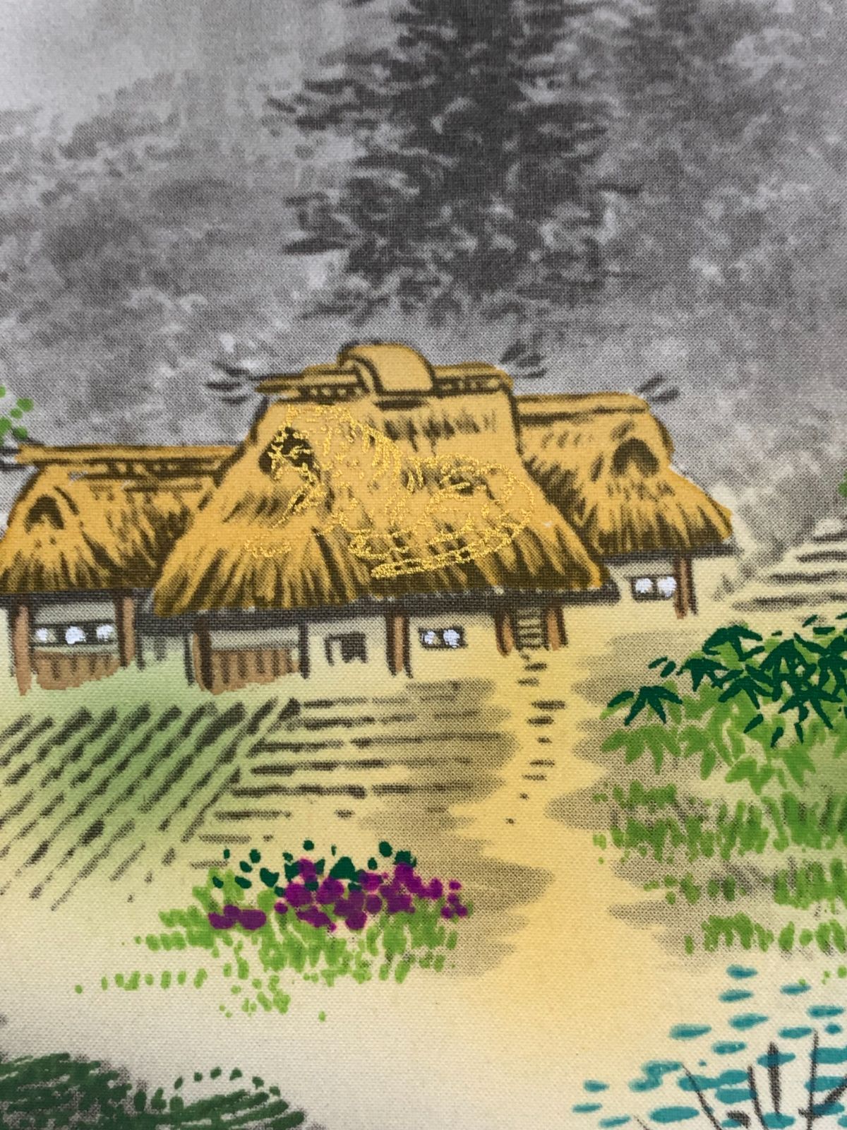 掛け軸】501 西村千里「天地人山水図」#茶掛 #掛軸 #古美術 #骨董 #お