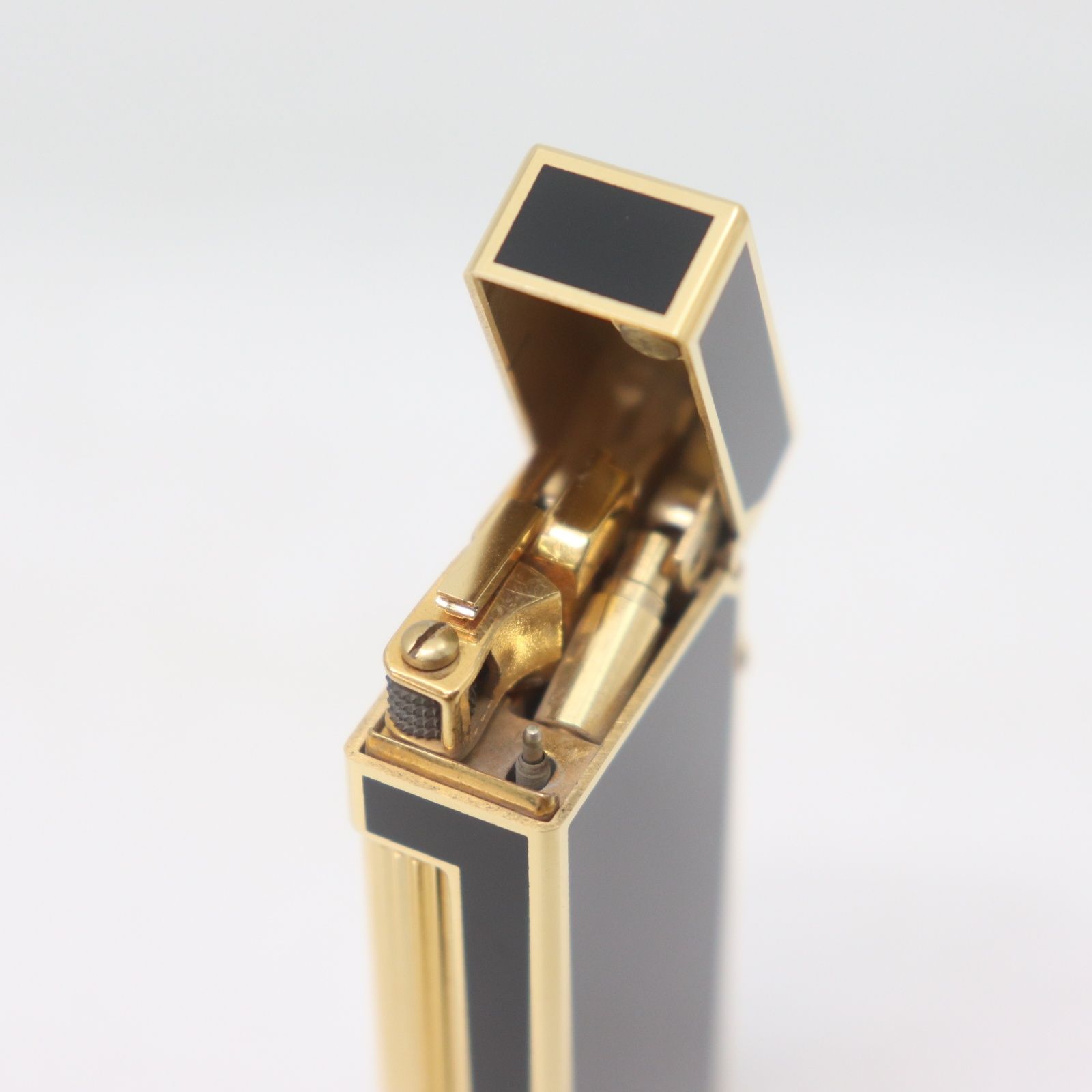 ITNXZEL1OQZ8 Dunhill ダンヒル 漆調 ガスライター 石無 喫煙具 