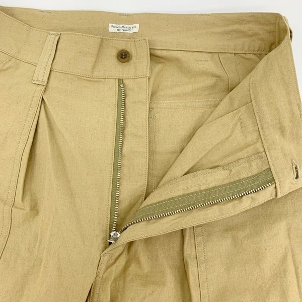 PHIGVEL フィグベル ファティーグパンツ トラウザーズ コットン C/L