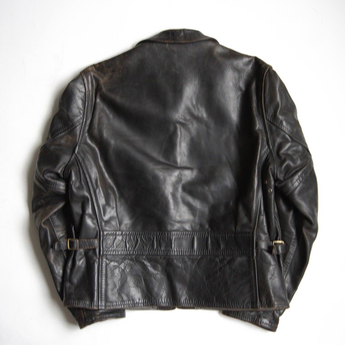 雰囲気抜群】AERO LEATHER【ハーフベルト ホースハイド レザー