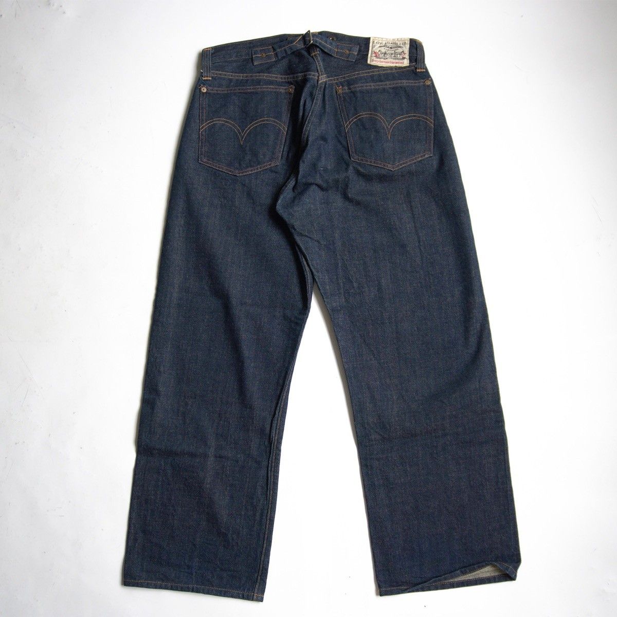美品濃紺/バレンシア製】 LEVI'S 【201XX ビッグE デニムパンツ 】36