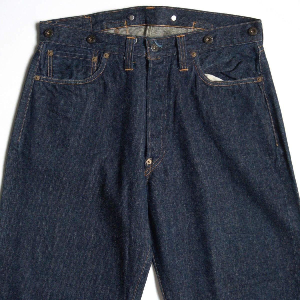 美品濃紺/バレンシア製】 LEVI'S 【201XX ビッグE デニムパンツ 】36