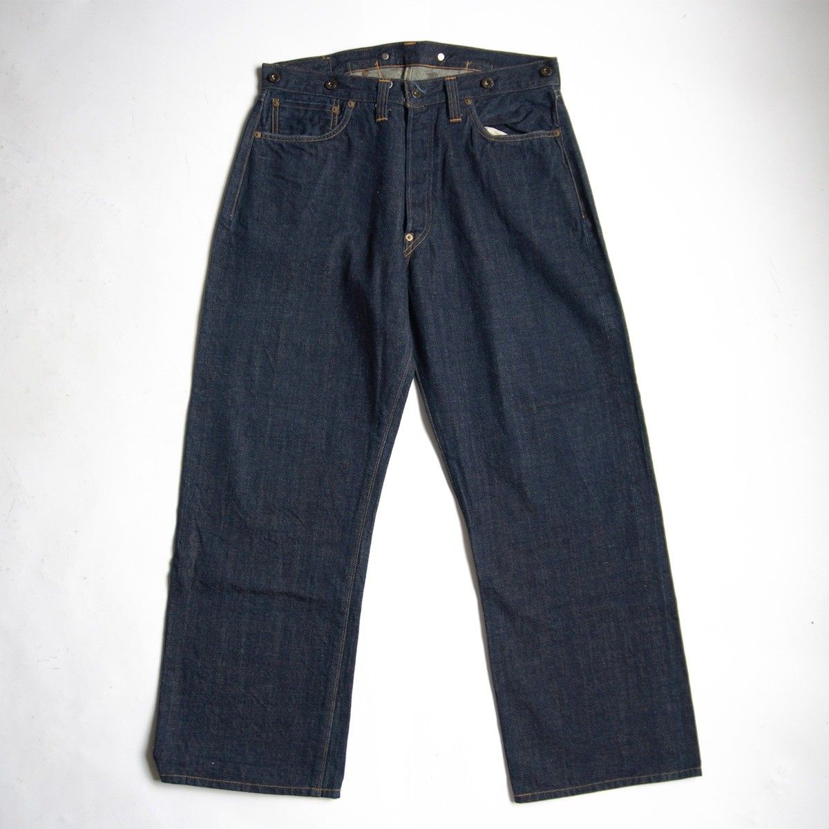 美品濃紺/バレンシア製】 LEVI'S 【201XX ビッグE デニムパンツ 】36