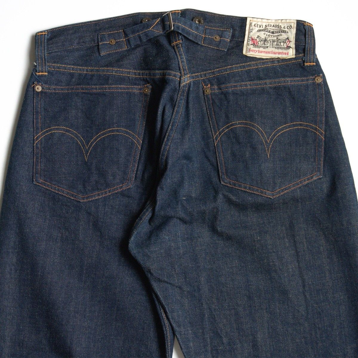 美品濃紺/バレンシア製】 LEVI'S 【201XX ビッグE デニムパンツ 】36