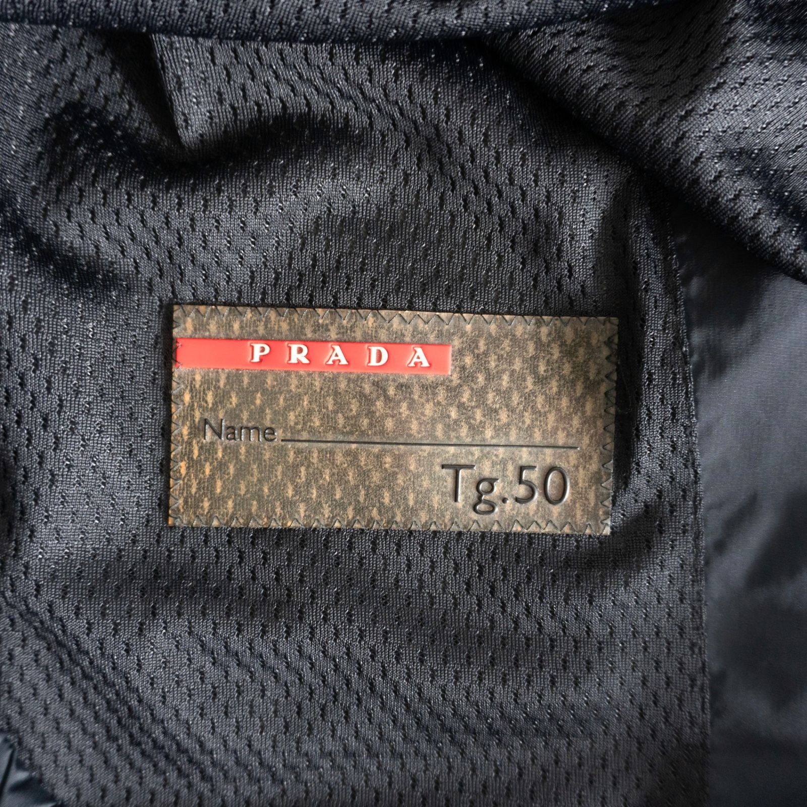最高級】 PRADA SPORT【SGV108 ナイロン ジップアップ ベスト】50