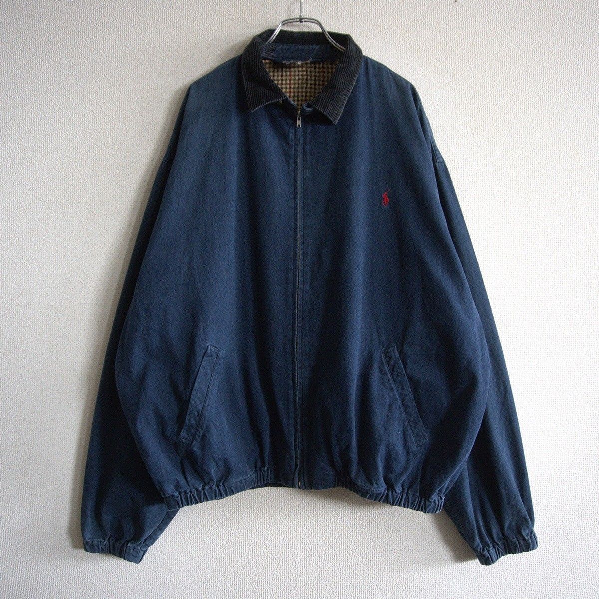 90s/雰囲気抜群】POLO RALPH LAUREN 【コーデュロイ襟 スイングトップ