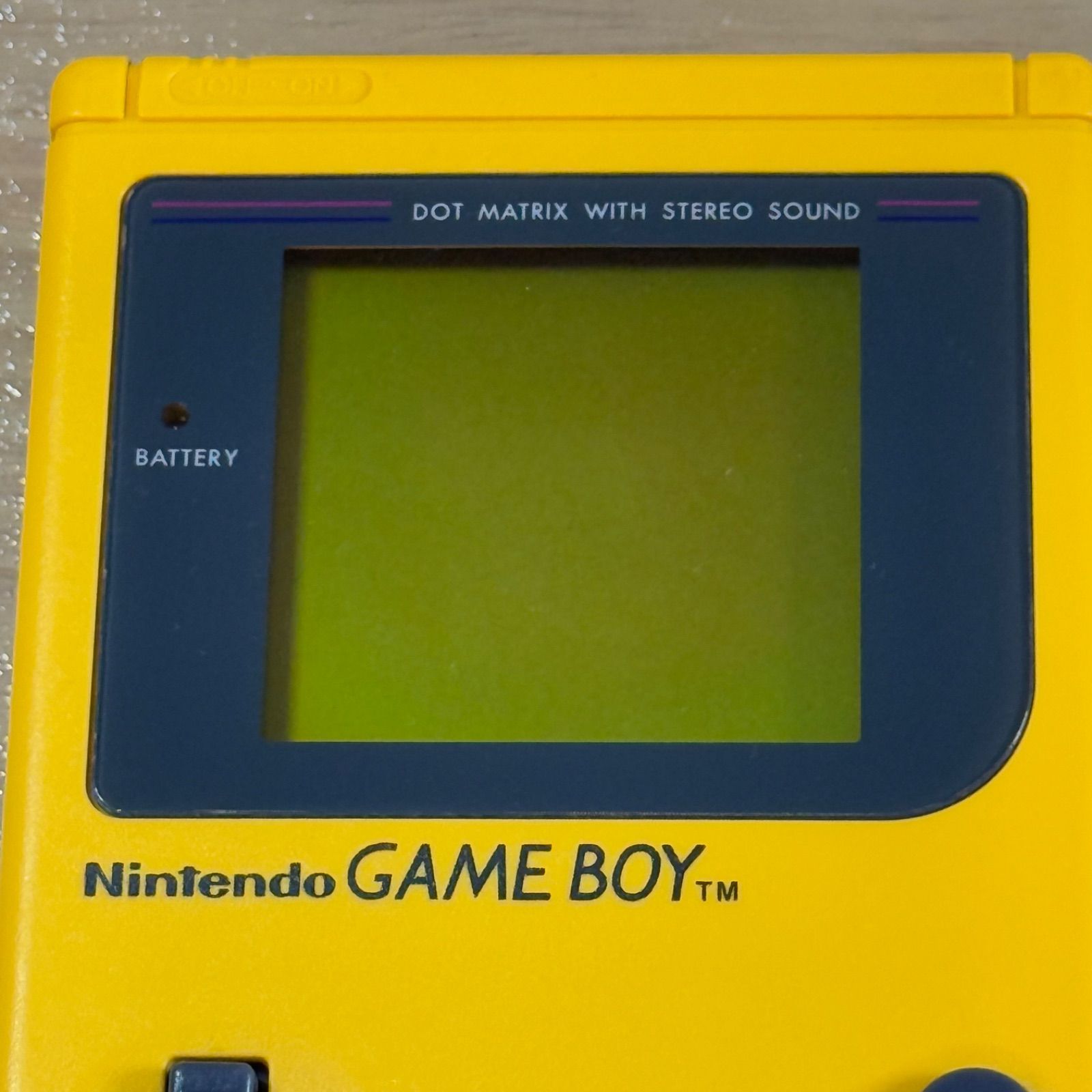 ゲームボーイ初代 7-028【動作品】初代ゲームボーイ イエロー - メルカリ