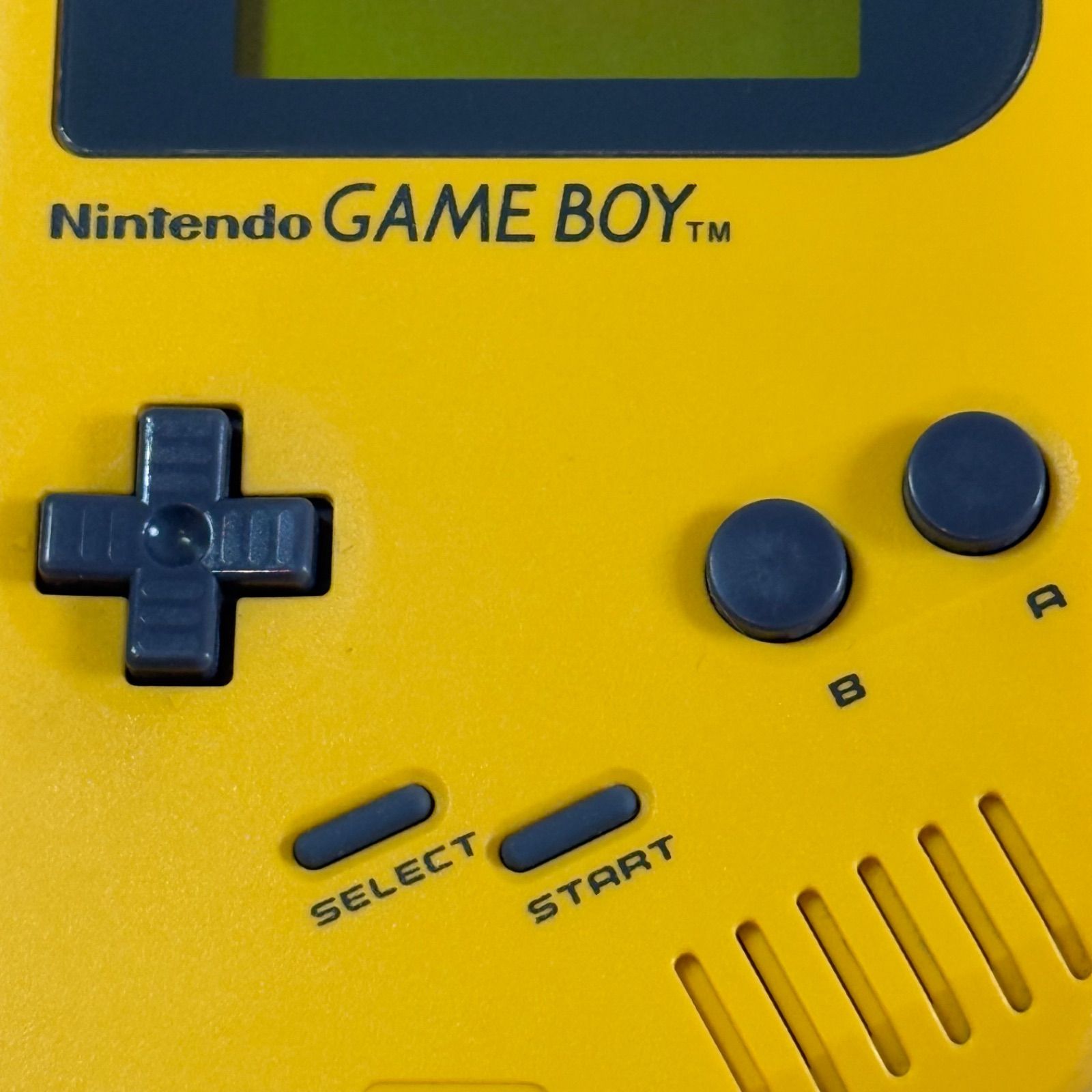 7-028【動作品】初代ゲームボーイ イエロー - メルカリ