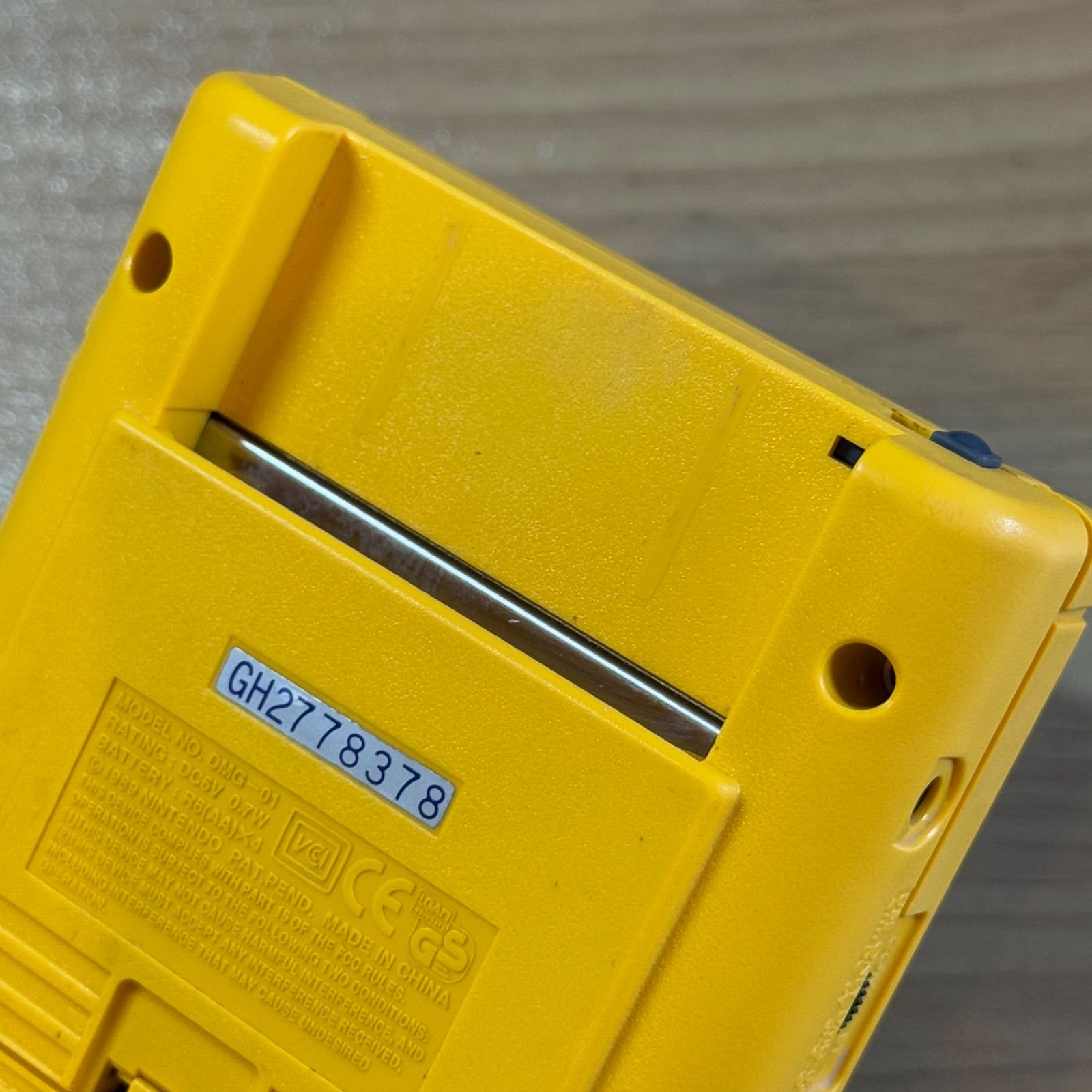 7-028【動作品】初代ゲームボーイ イエロー - メルカリ