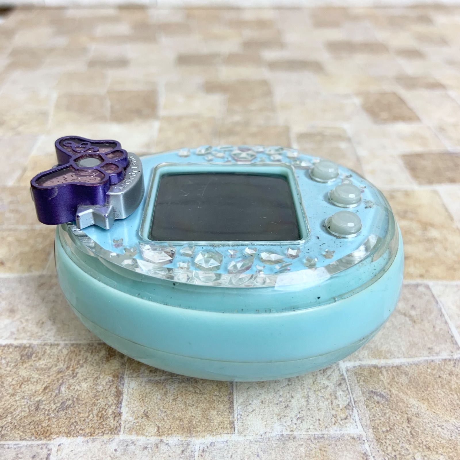 Tamagotchi P's ブルー たまデコピアス メロディランドver. ピアニっち