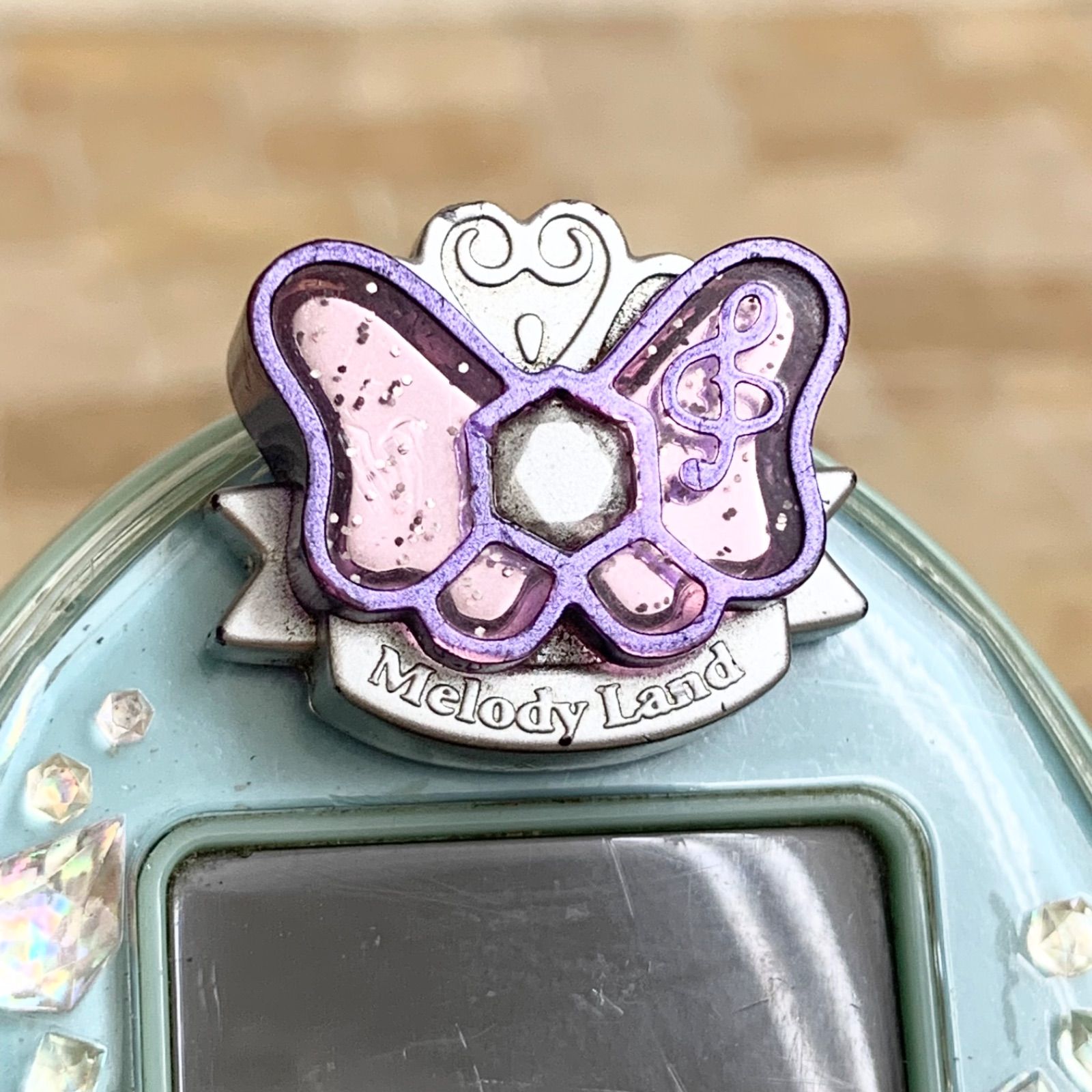 Tamagotchi P's ブルー たまデコピアス メロディランドver. ピアニっち