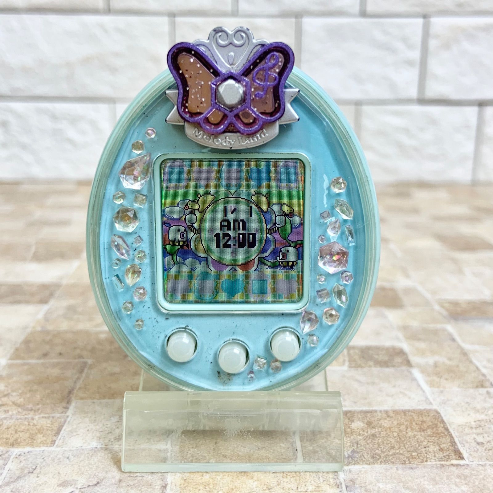Tamagotchi Uni 本体 ライトブルー たまデコピアスメロディランド Tamagotchi P's ブルー たまデコピアス メロディランドver. ピアニっち