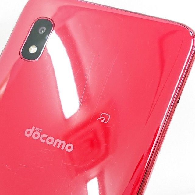 Galaxy A20 SC-02M ドコモ レッド 送料無料 本体 c21229 - メルカリ