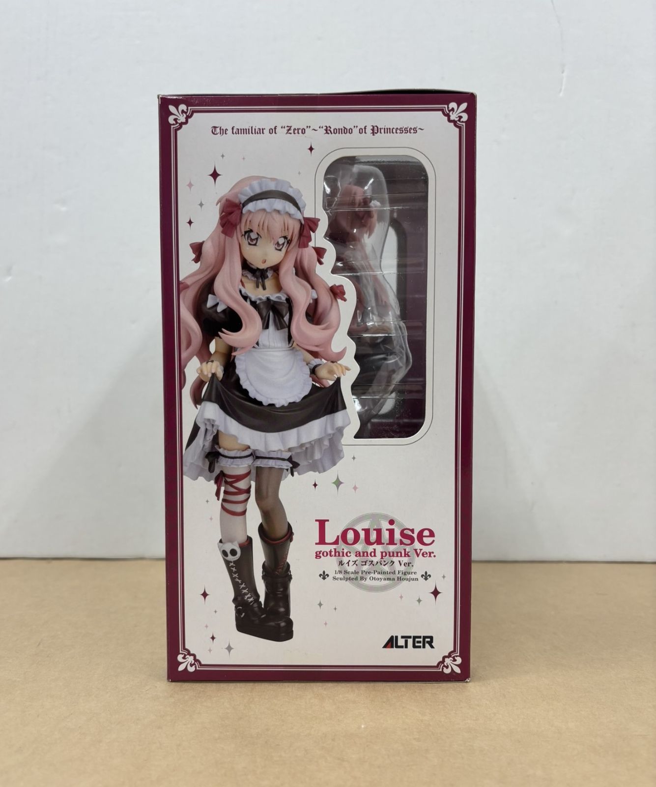 ゼロの使い魔-三美姫の輪舞- ルイズ ゴスパンク Ver. 1/8スケール塗装