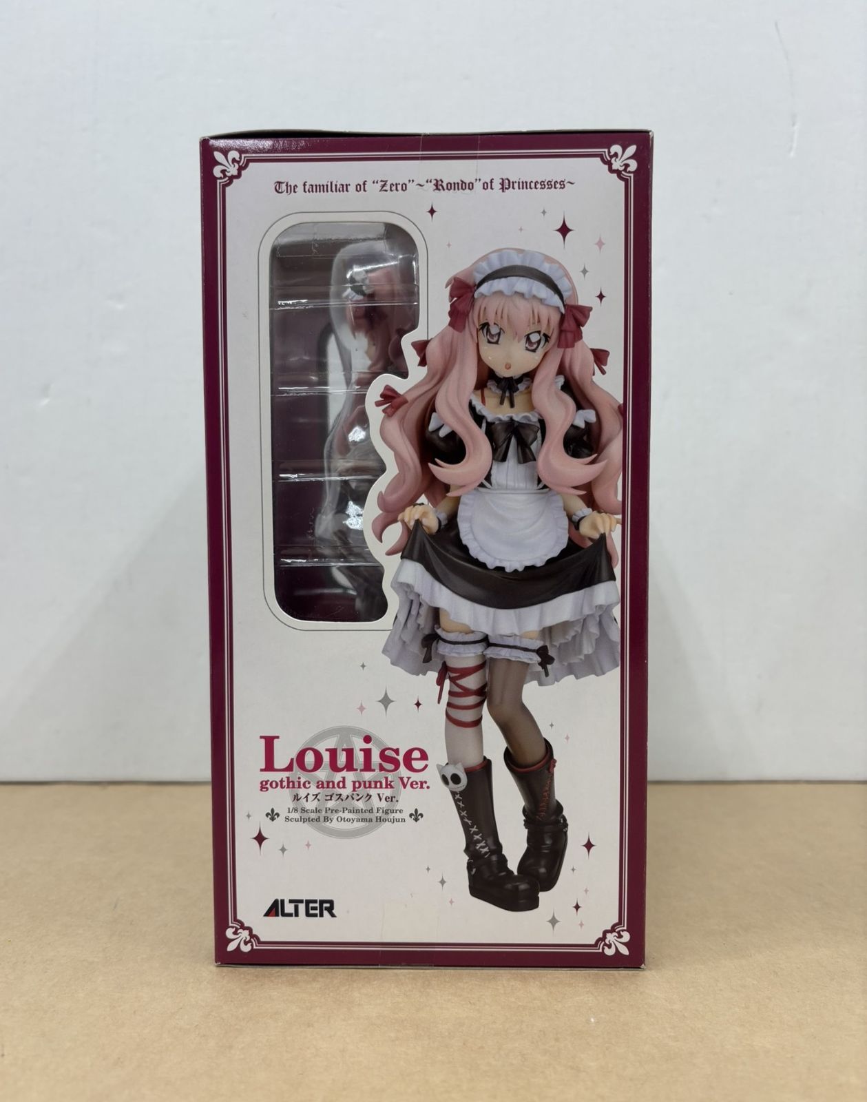 ゼロの使い魔-三美姫の輪舞- ルイズ ゴスパンク Ver. 1/8スケール塗装