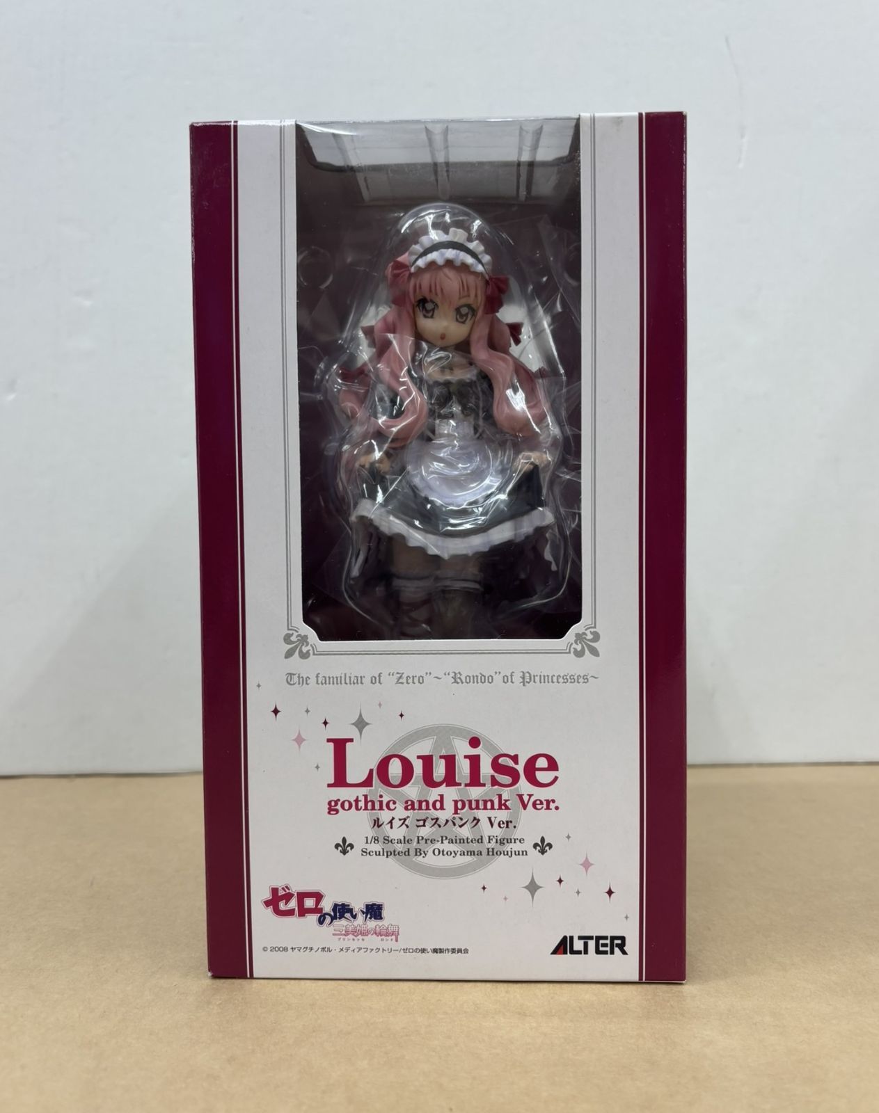 ゼロの使い魔-三美姫の輪舞- ルイズ ゴスパンク Ver. 1/8スケール塗装