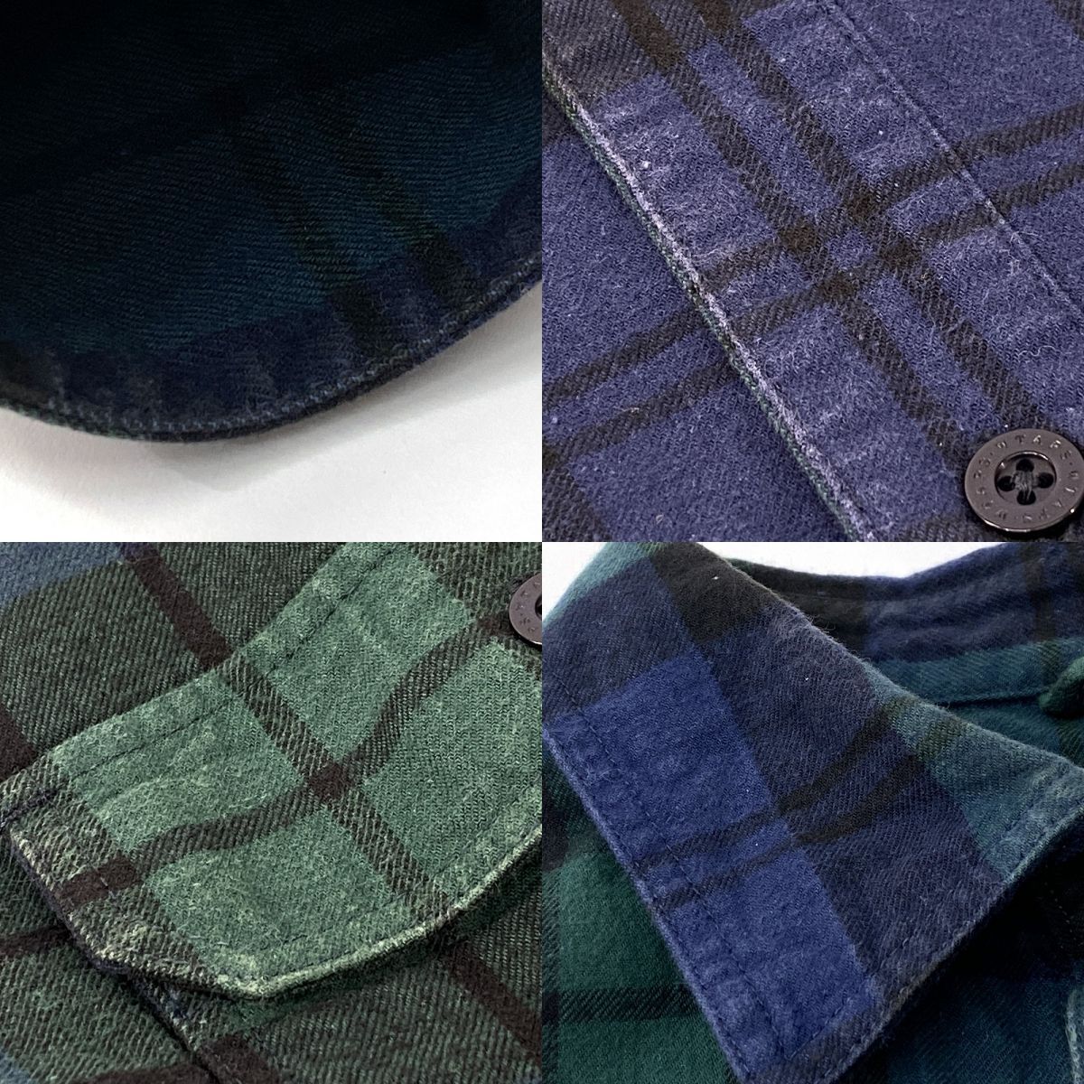WTAPS ダブルタップス 22AW DECK LS COTTON FLANNEL フランネル