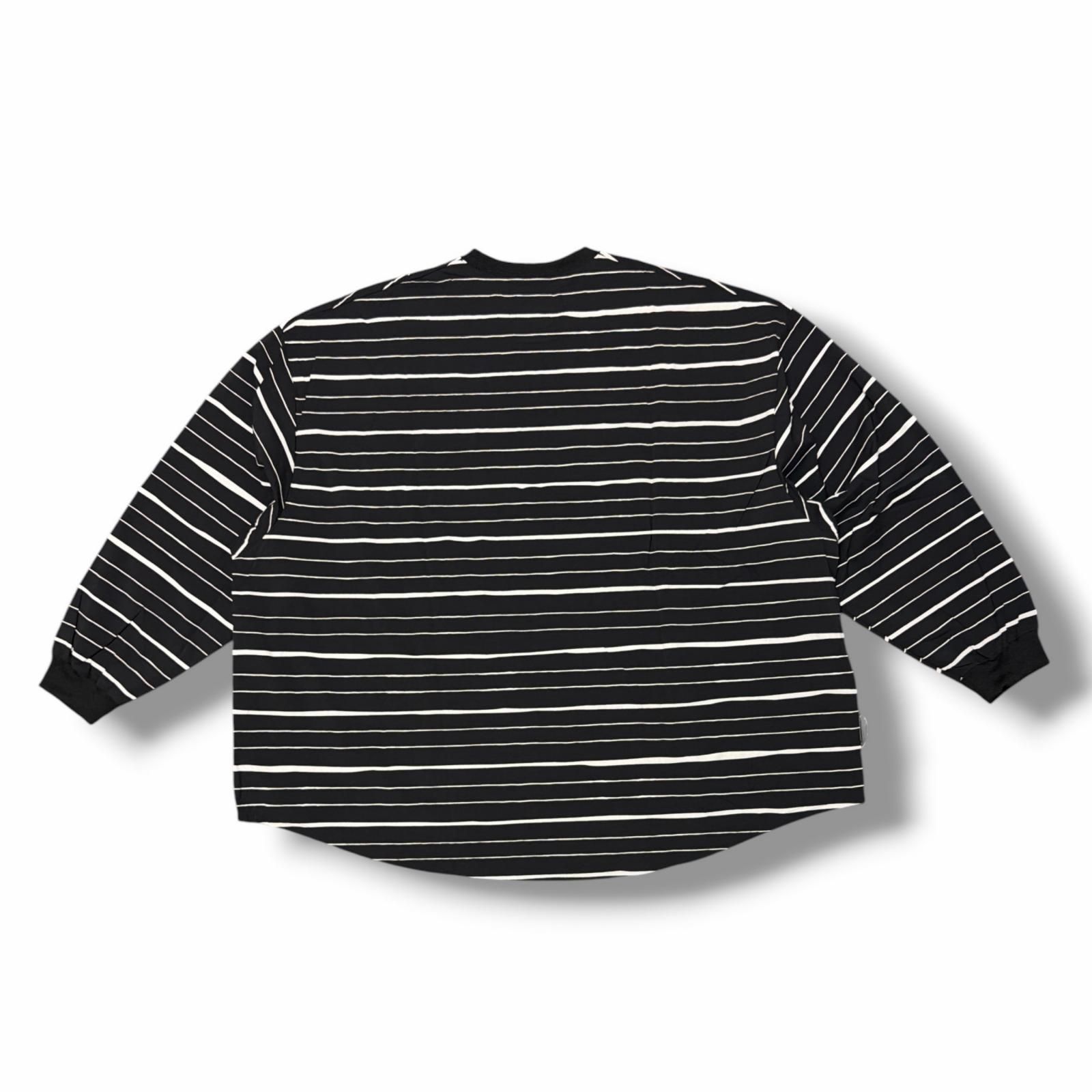 参考上代22000円 未使用 S.F.C 25AW SUPER BIG MIX STRIPE LS NYLON