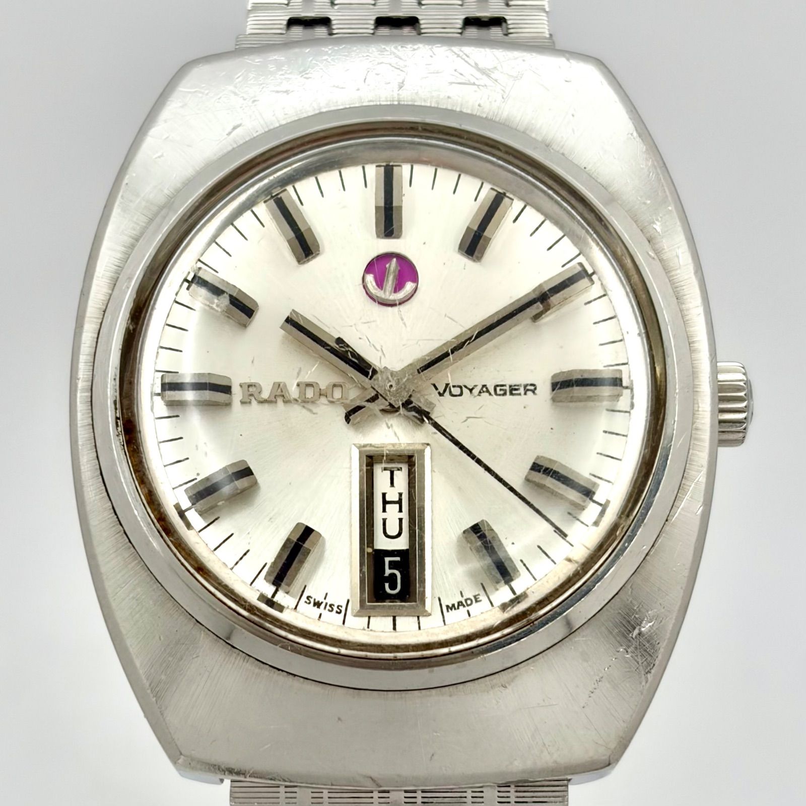 稼働】RADO ラドー VOYAGER ボイジャー 機械式 自動巻き メンズ 腕時計 
