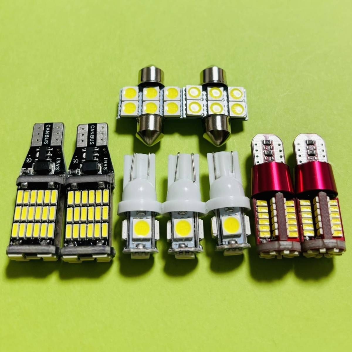 バモス ホビオ 超爆光！T10 LED ルームランプ バックランプ ナンバー灯