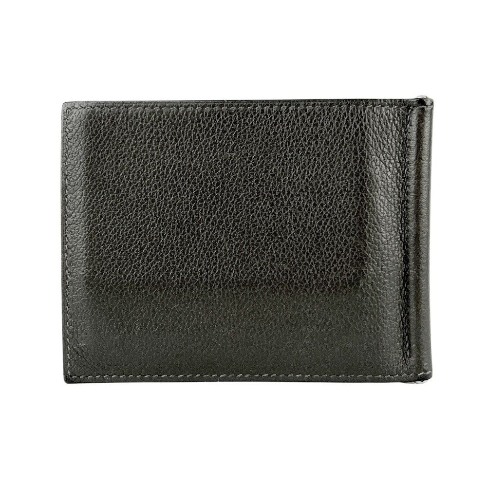 HERMES マネークリップ ポーカーGM ブラック エバーグレイン エルメス □中古□ ポーカーGM カードケース マネークリップ エヴァー