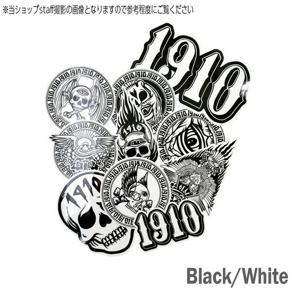 9teenten　ナインティーンテン　ステッカー ナインテーンテン 1910 ステッカーパック 10枚 ARTWORKS STICKER PACK