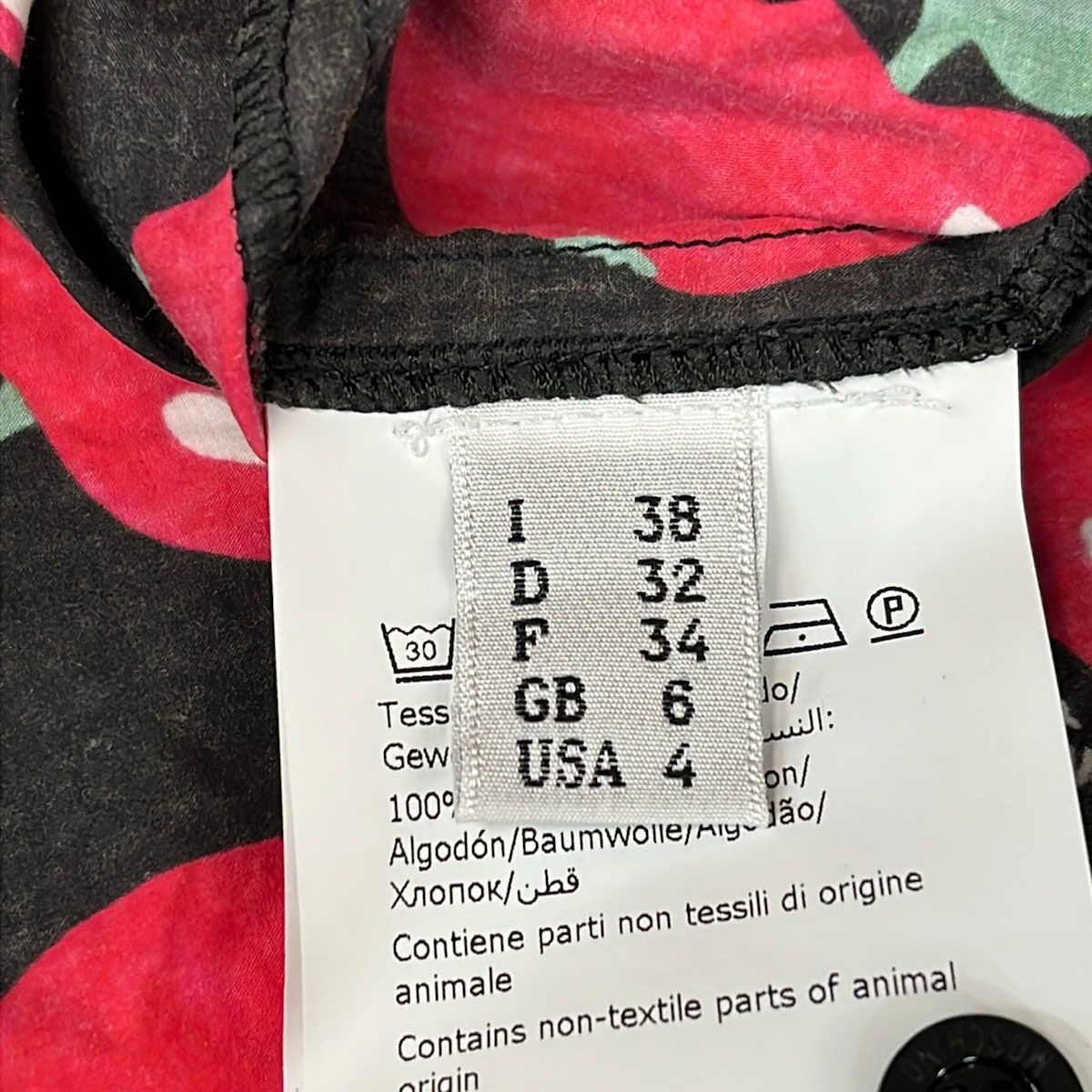 MOSCHINO(モスキーノ) 半袖シャツブラウス サイズI 38 レディース 黒