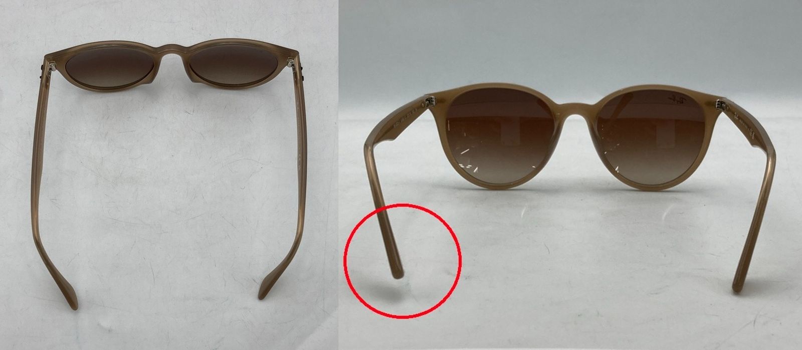 Ray Ban レイバン サングラス RB4305F 616613 53 オパールベージュ