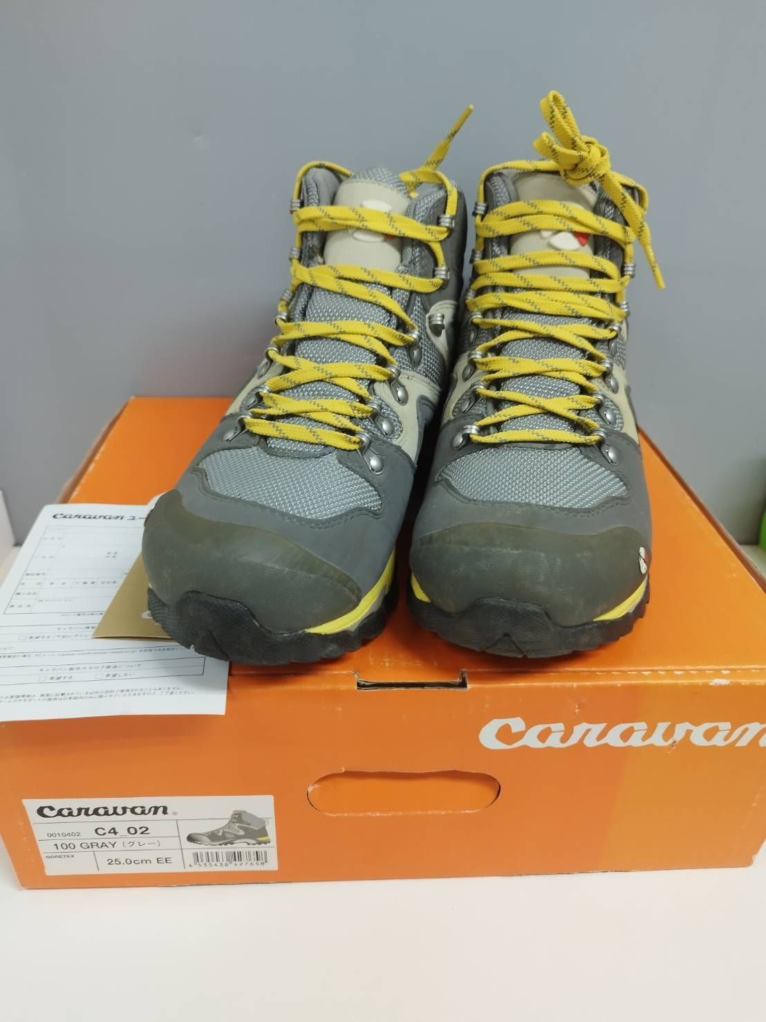 良品】Caravan キャラバン C4-02/登山靴/25.0cm - メルカリ