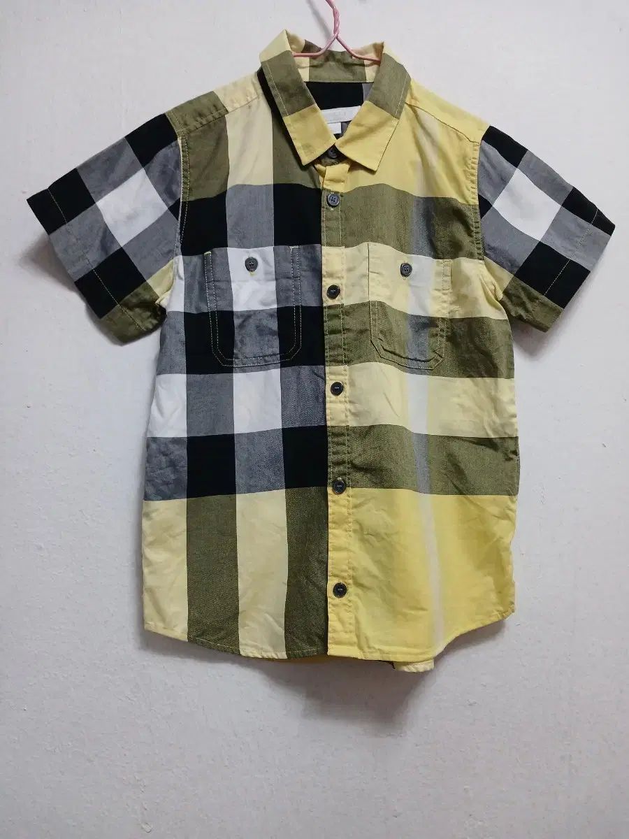 バーバリー BURBERRY チェック柄 半袖シャツ シャツ（キッズ 
