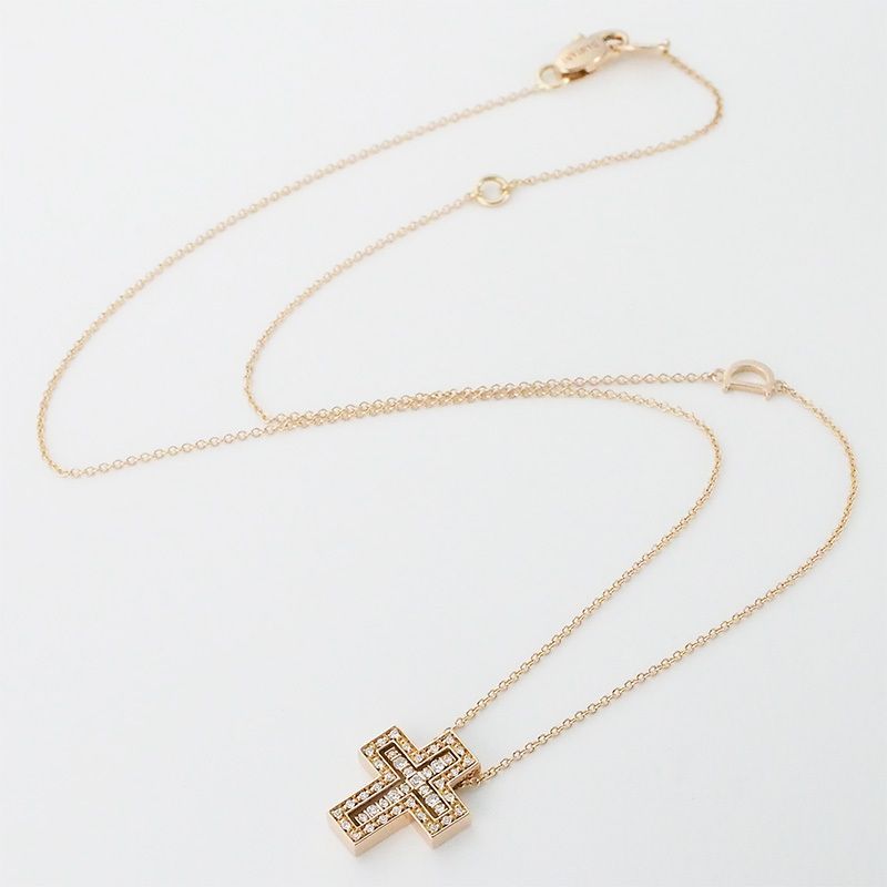 ダミアーニ DAMIANI ベルエポック ダイヤモンド ネックレス XXS クロス