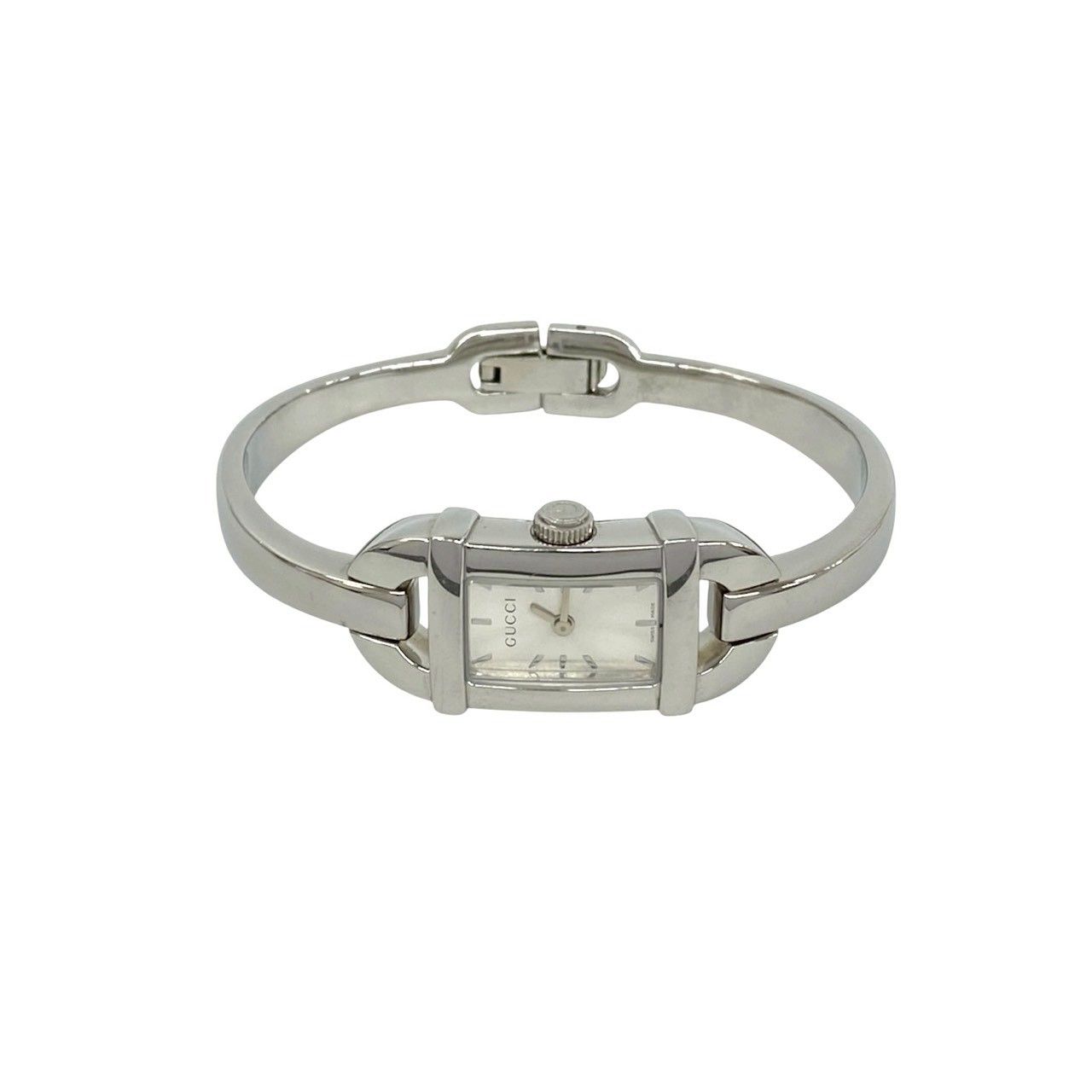 稼働品 極 美品 GUCCI グッチ 6800L バングルウォッチ ステンレス