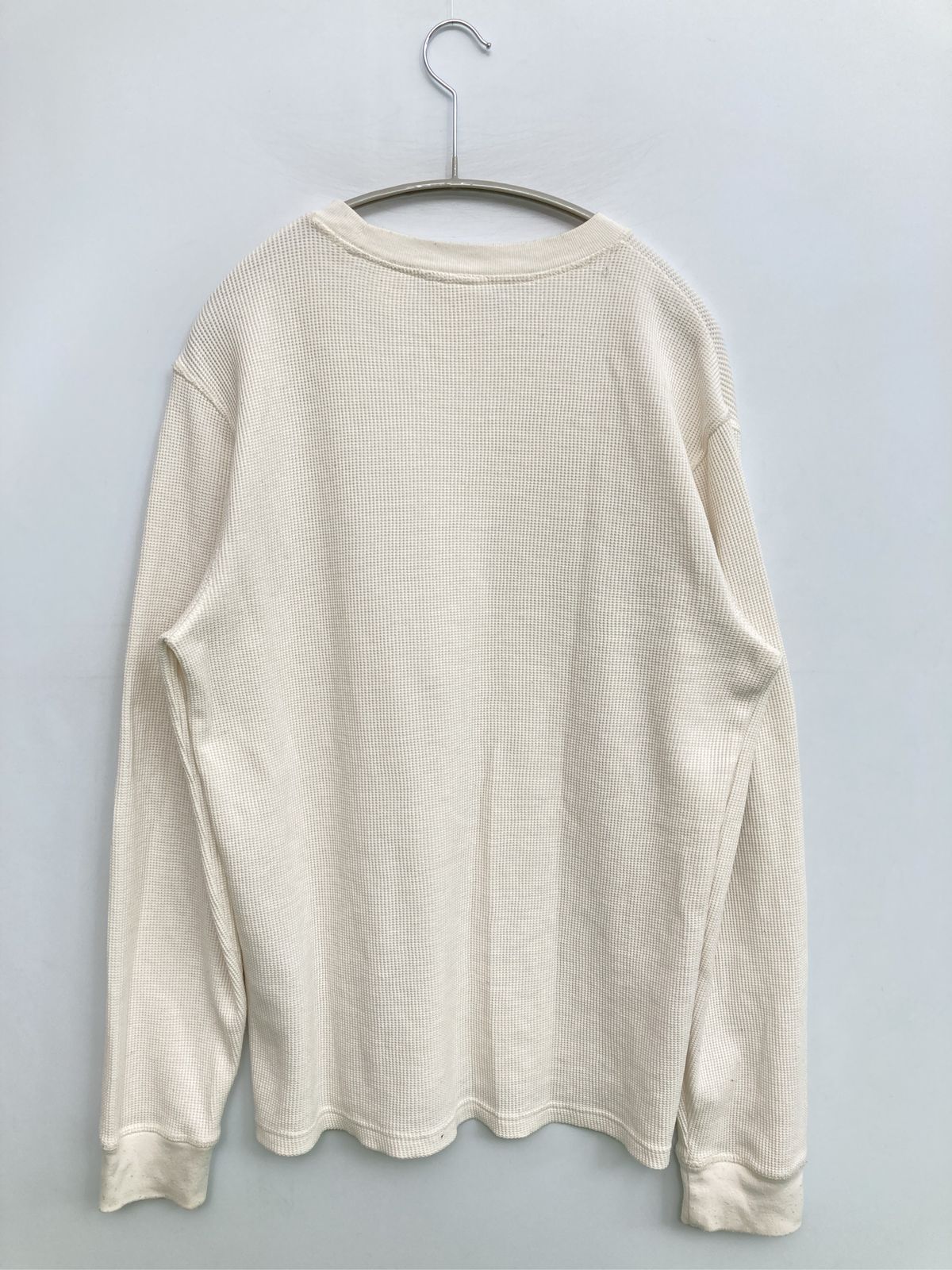 Levi's リーバイス Tシャツ/カットソー S アイボリー 無地 ミドル丈 長袖 クルーネック(丸首) メンズ レディース thumbnail 4