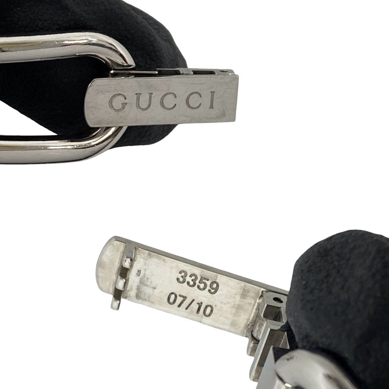 稼働品 極 美品 GUCCI グッチ 1500L バングルウォッチ ステンレス