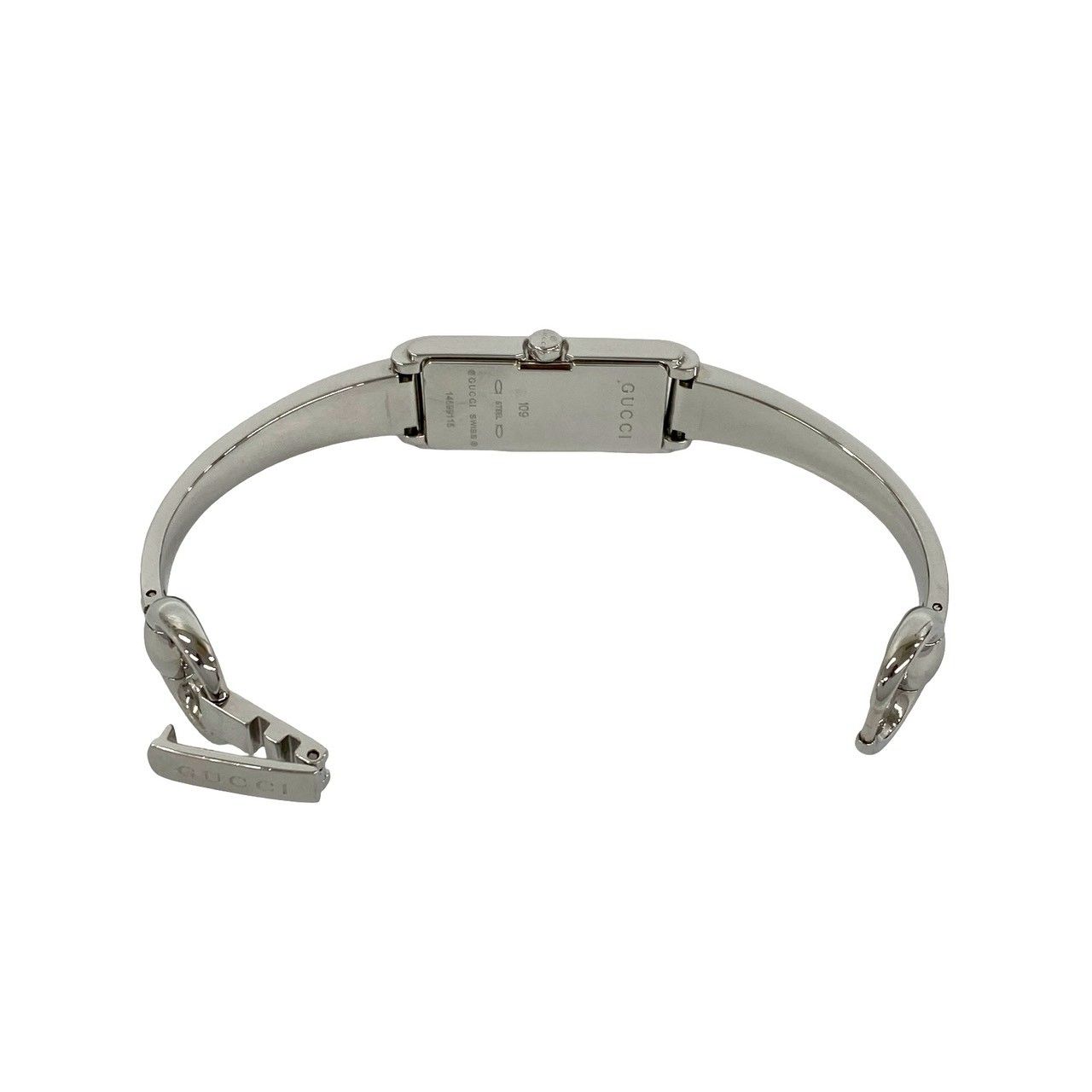 稼働品 極 美品 GUCCI グッチ 1500L バングルウォッチ ステンレス