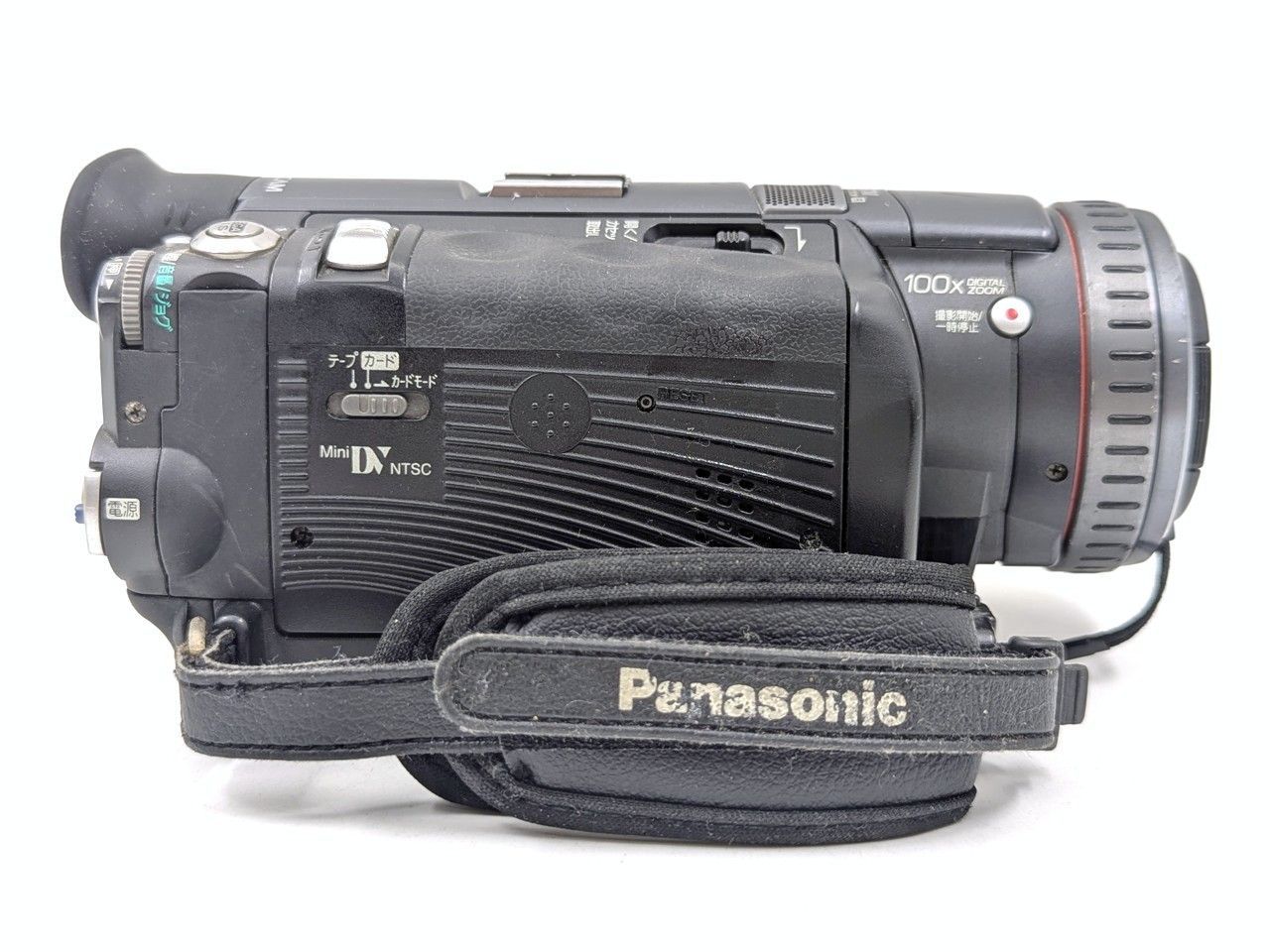 Panasonic パナソニック NV-GS100 miniDVビデオカメラ 整備済み miniDV