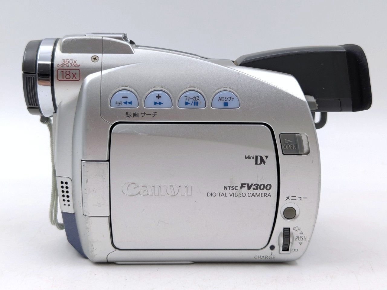 Canon キャノン DM-FV300 miniDVビデオカメラ 整備済み miniDVテープ