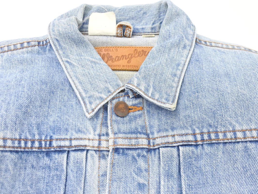 ラングラー 復刻 日本製 11MJ デニムジャケット Gジャン Wrangler ラングラー 11 MJ 復刻 Gジャン デニム ジャケット sizeM
