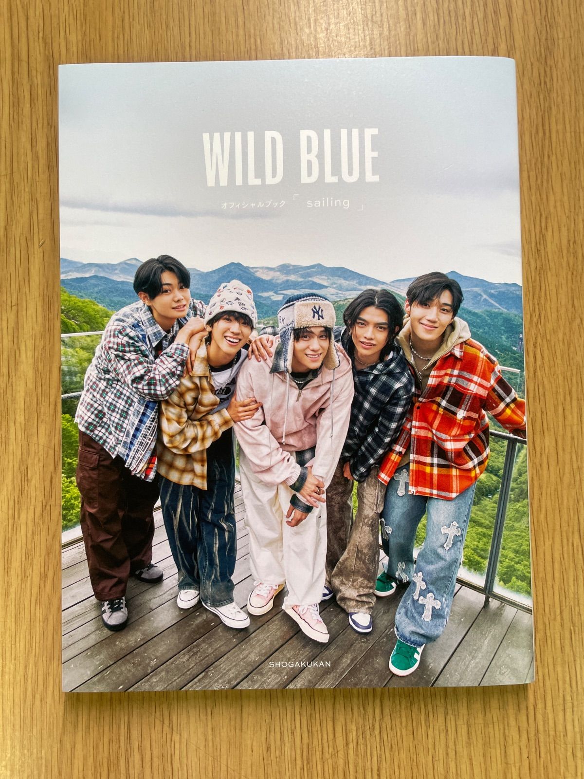 WILD BLUE オフィシャルブック ｢sailing｣ 小学館 直筆サイン入りポスト