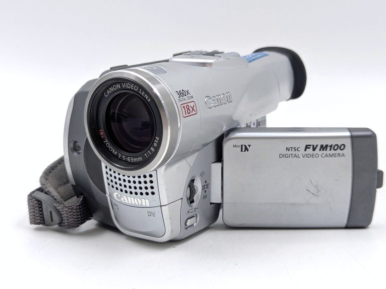 Canon キャノン DM-FV M100 miniDVビデオカメラ 整備済み miniDVテープ