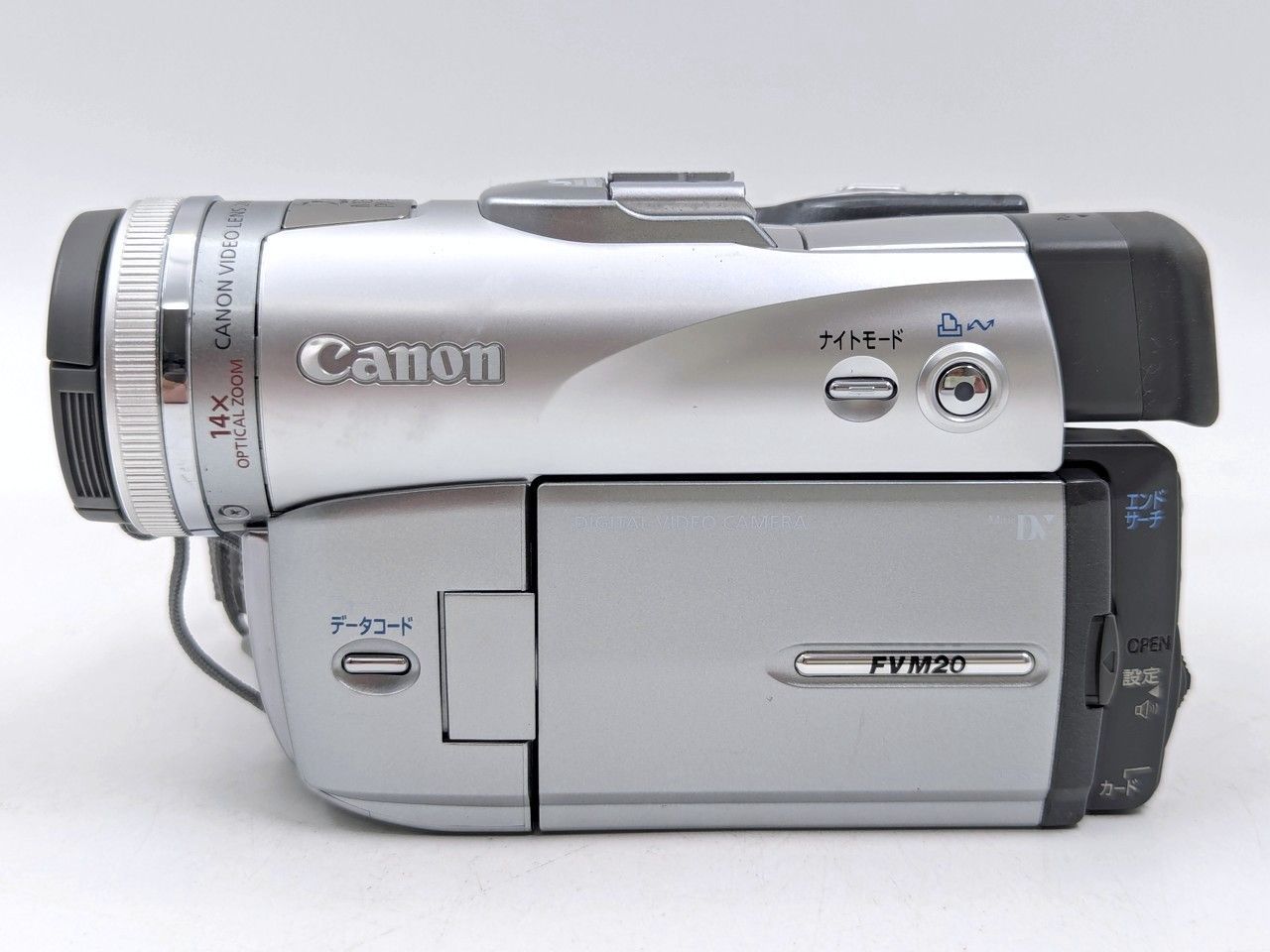 Canon キャノン DM-FV M20 miniDVビデオカメラ 整備済み miniDVテープ