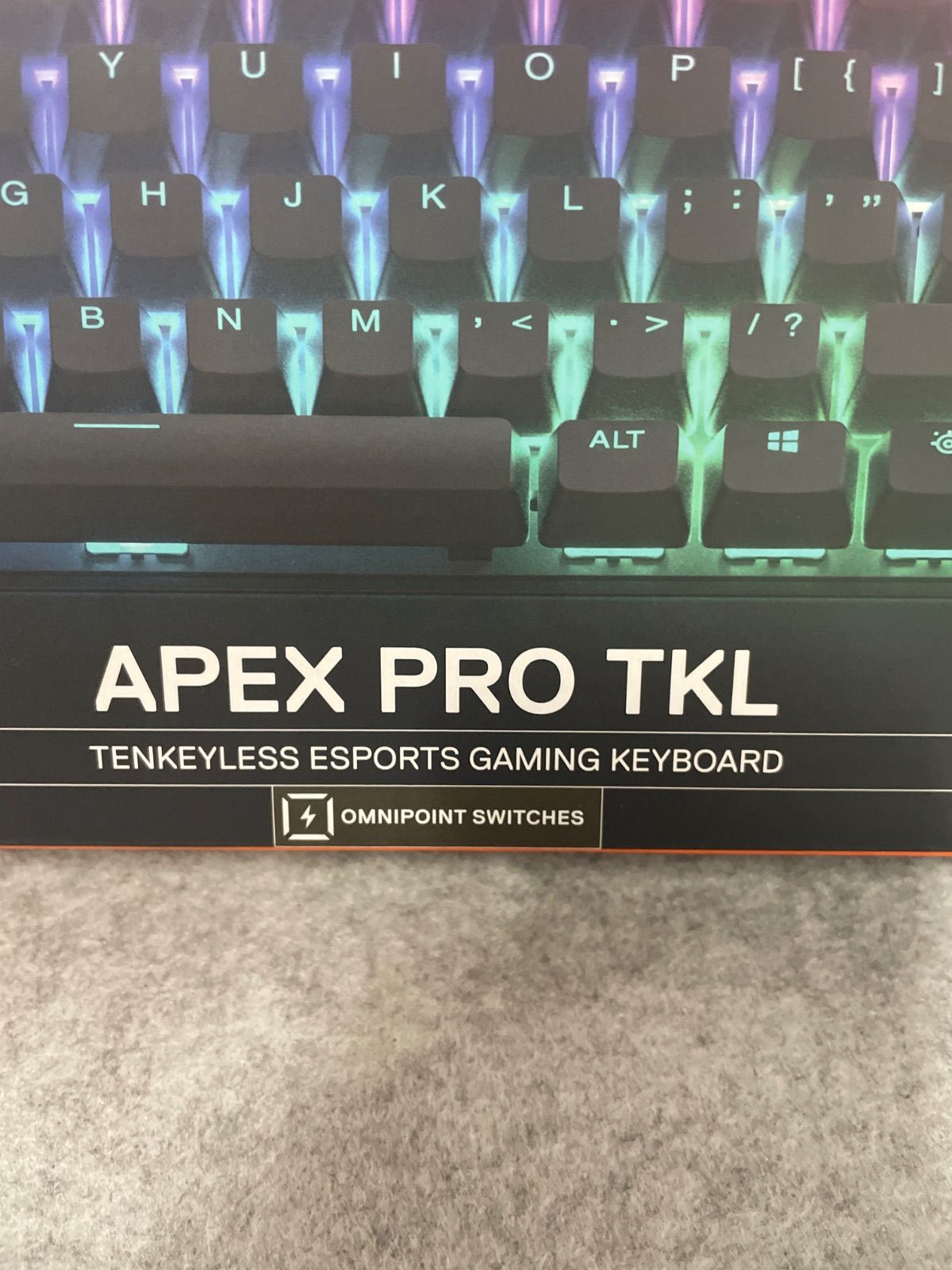 SteelSeries ラピッドトリガー 搭載 ゲーミングキーボード Apex Pro 