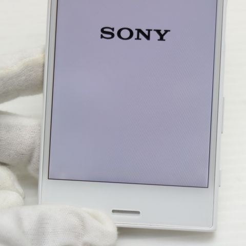 美品 SO-02J Xperia X Compact ホワイト 即日発送 スマホ DoCoMo SONY