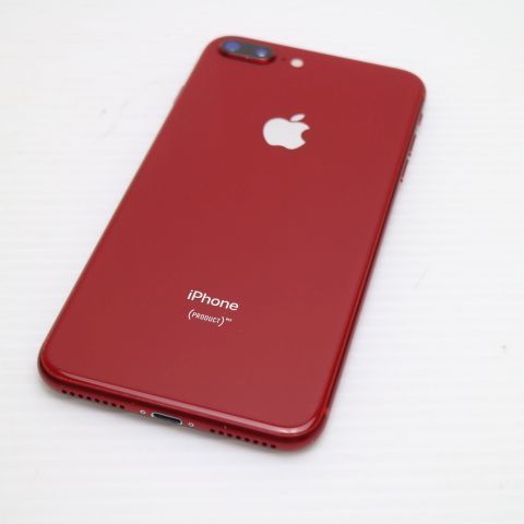 良品中古 SIMフリー iPhone8 PLUS 64GB レッド RED スマホ 即日発送