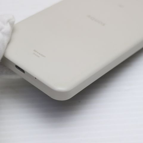 スマートフォン・携帯電話 美品 AQUOS wish SHG06 アイボリー スマホ