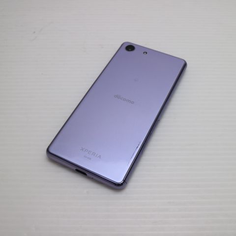 美品 SO-02L Xperia Ace パープル スマホ 本体 白ロム 土日祝発送OK