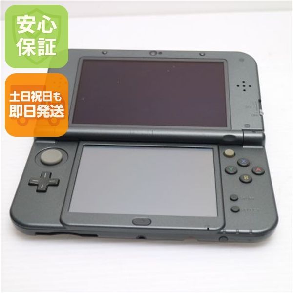 良品中古 Newニンテンドー3DS LL メタリックブラック 即日発送 game 任天堂 本体 土日祝発送OK 02000