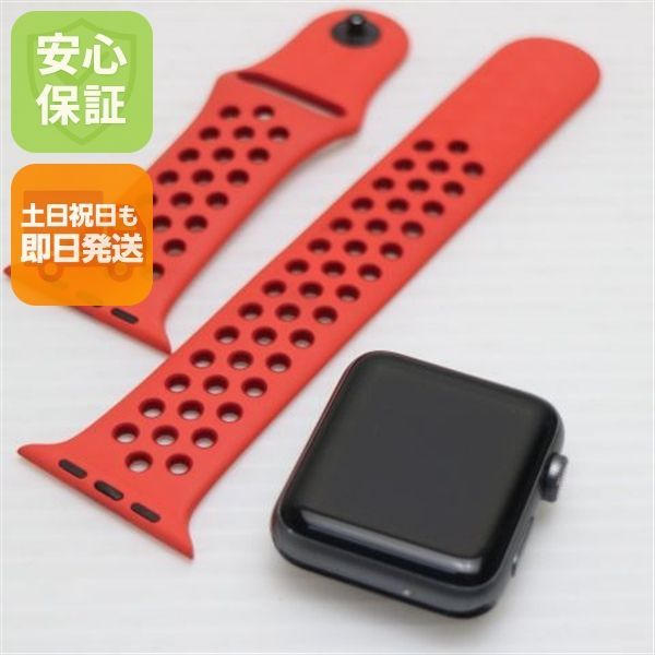 美品 Apple Watch series3 42mm GPS+Cellular セルラーモデル スペース